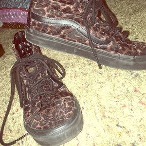Leopard Hightop Vans